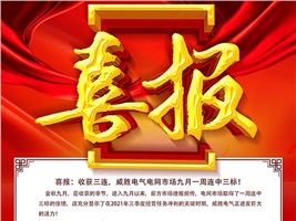 喜報(bào)：收獲三連，威勝電氣電網(wǎng)市場九月一周連中3標(biāo)！